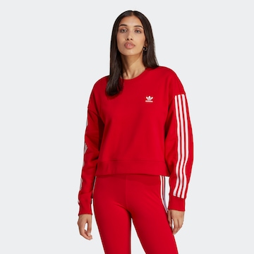 ADIDAS ORIGINALS Sweatshirt 'Adicolor Classics' in Red: front