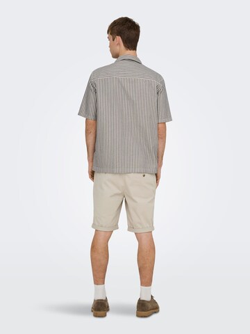 Only & Sons regular Bukser i grå