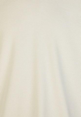 Cleptomanicx Longsleeve 'Boxy Crewneck Thermal' in Beige