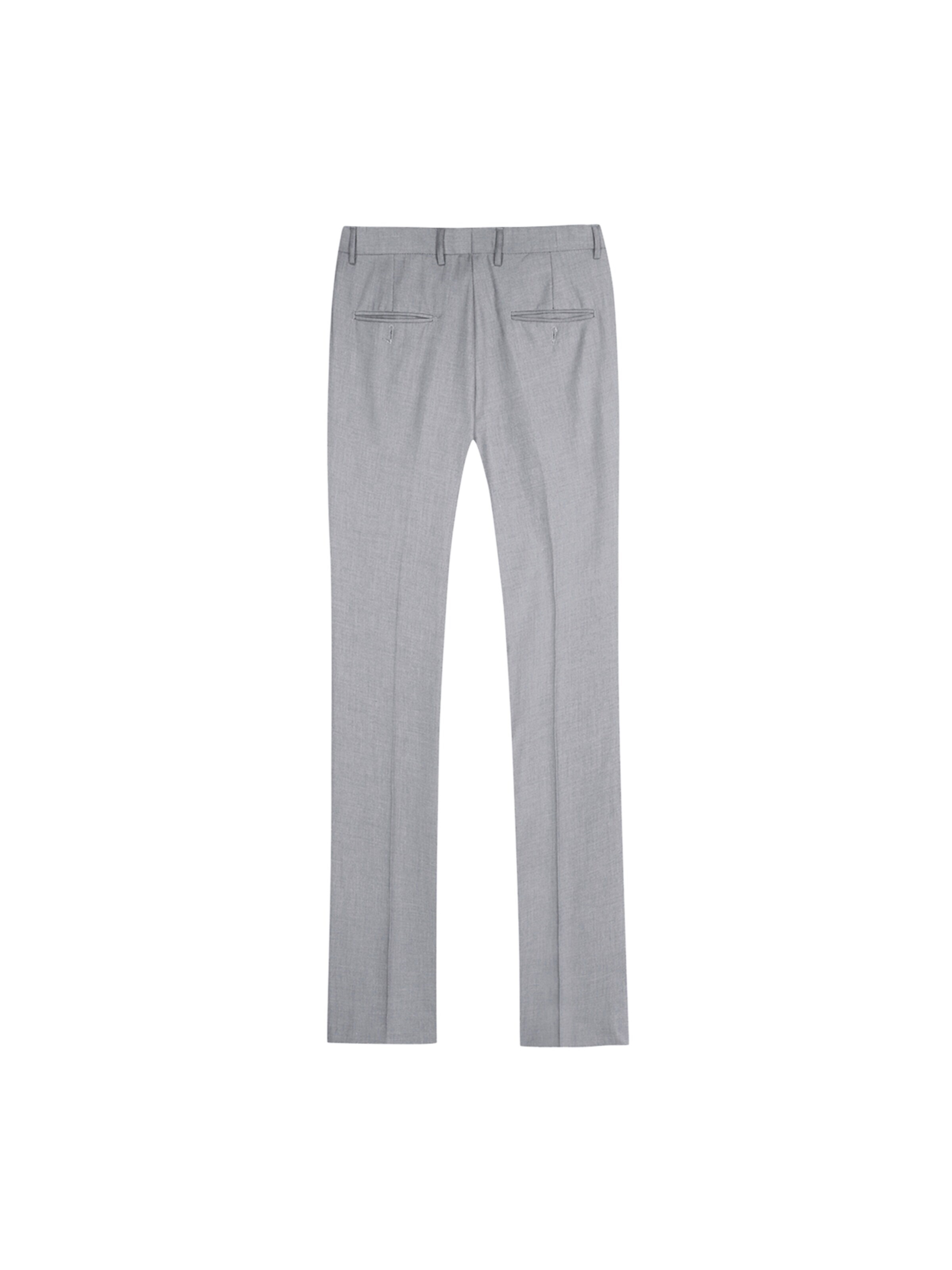 YOUTHUP Slim fit Suit 'Schlicht' in Grey
