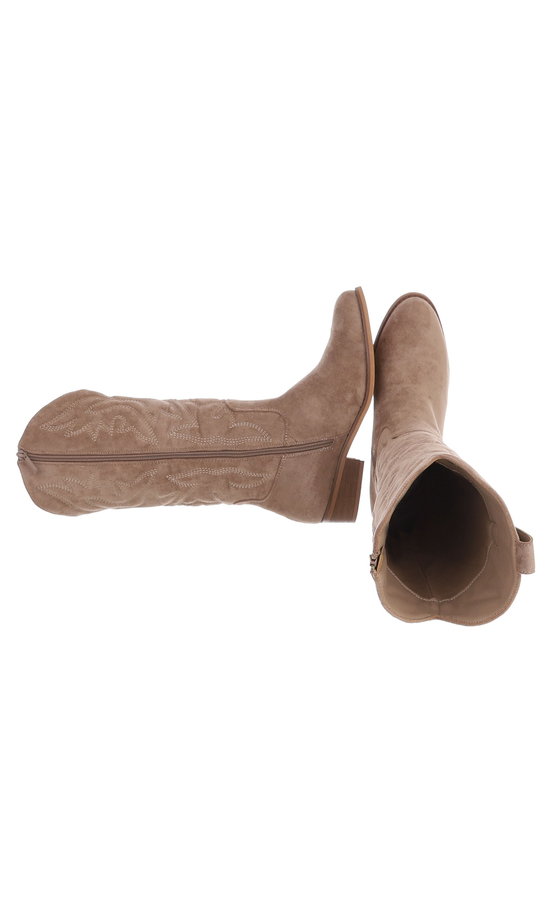 Ital-Design Cowboy Boots in Brown