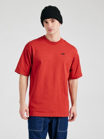 VANS - Camiseta 'SOMBRA' en rojo: frente