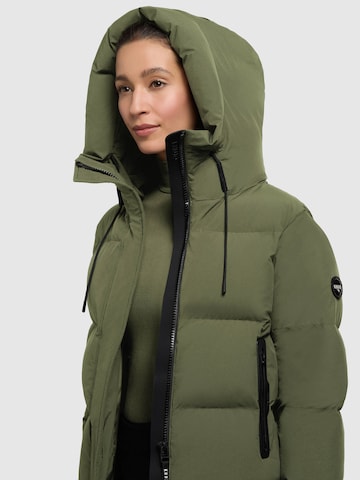 khujo Winter jacket 'Enits Matt' in Green