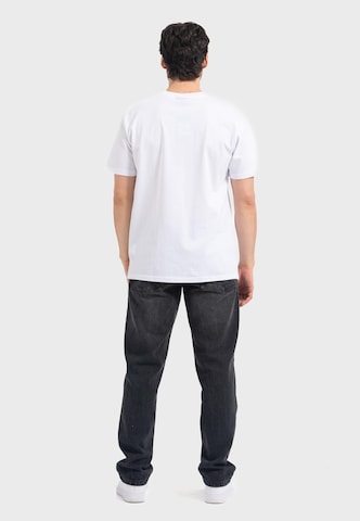 Oldskull T-Shirt 'Asian Lucky Dragon' in Weiß