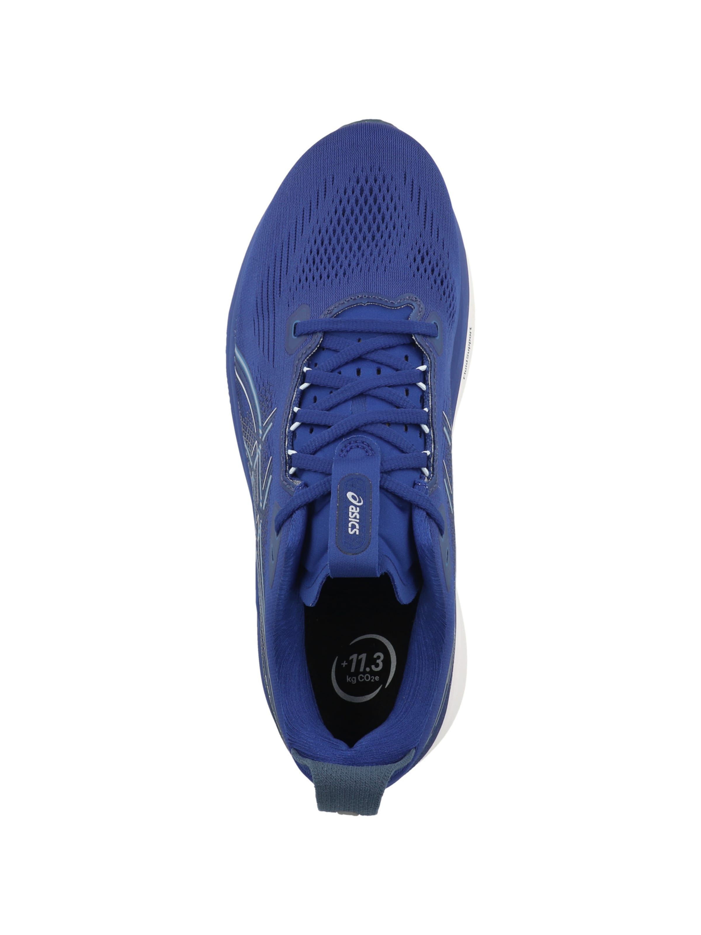 Chaussure de course 'Gel-Kayano 33' ASICS en bleu : au dessus