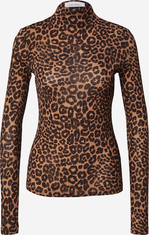 & Other Stories Shirt in Bruin: voorkant