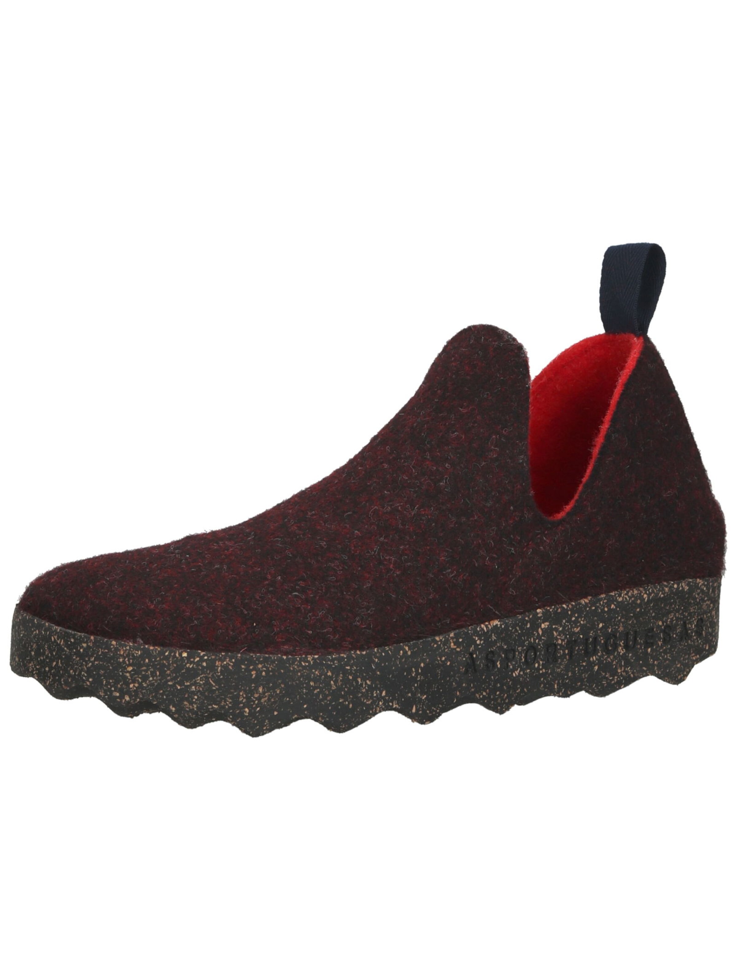 Pantoufle Asportuguesas en rouge : devant