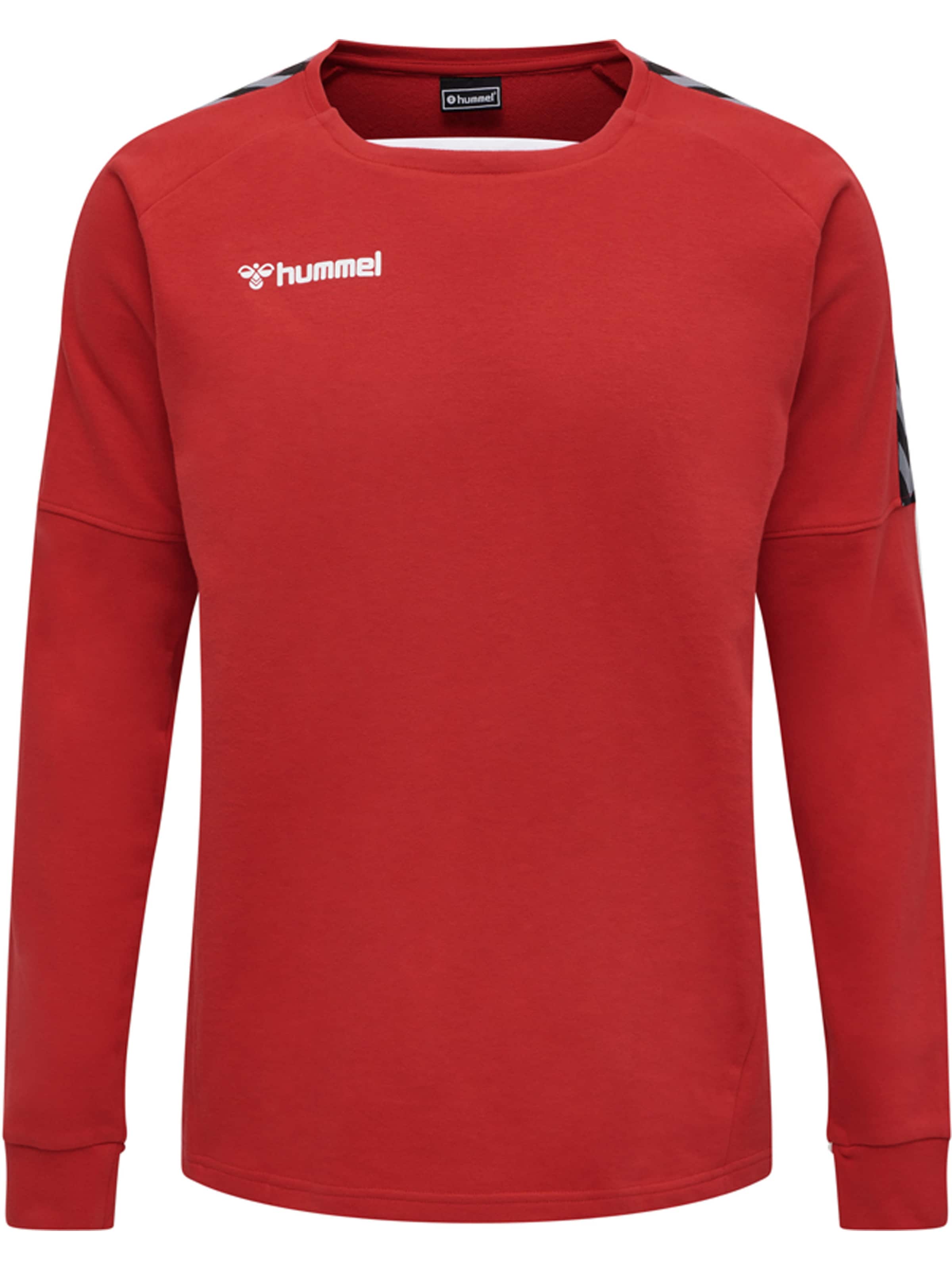 Hummel Sportsweatshirt in Rood: voorkant