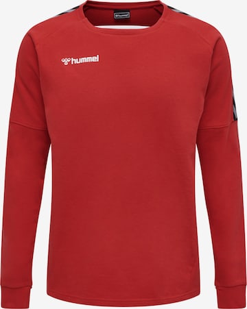 Felpa sportiva di Hummel in rosso: frontale