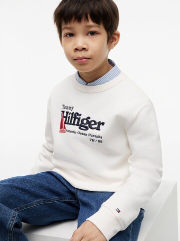 Sweat TOMMY HILFIGER en blanc