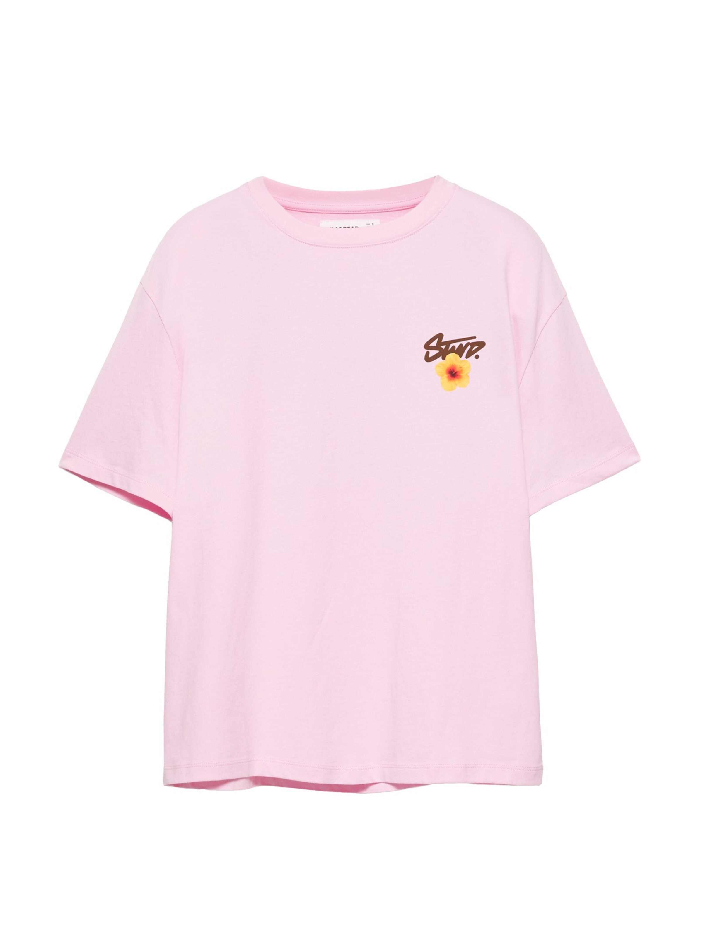 Pull&Bear Shirt in XS in Chocolate / Yellow / Rose / Red, Item view