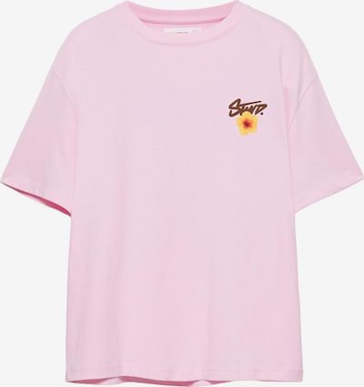 Pull&Bear Paita koossa XS värissä suklaa / keltainen / roosa / punainen, Tuotenäkymä