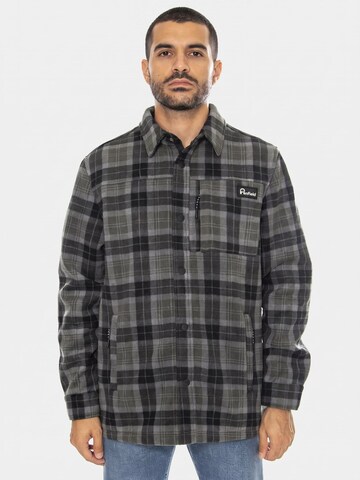 PENFIELD Tussenjas 'Forest Night' in Grijs: voorkant
