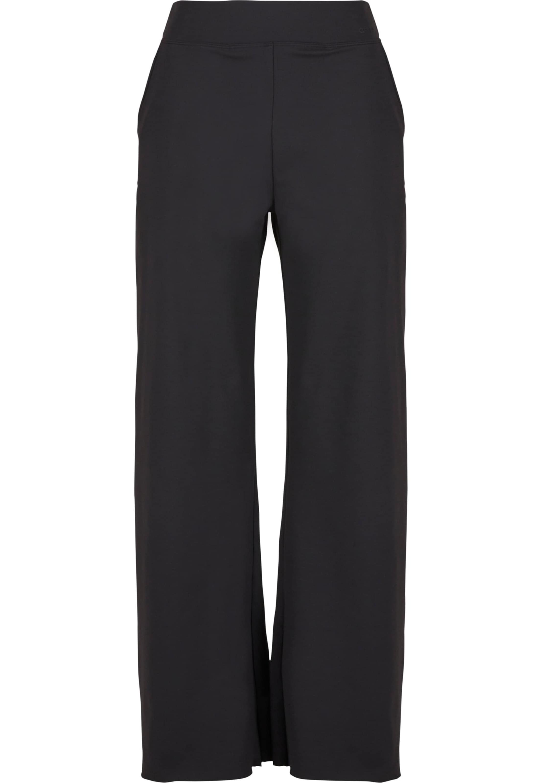 Aim&#x27;n Szeroka nogawka Spodnie sportowe w kolorze czarny: przód