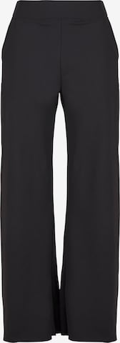 Aim'n Wide Leg Urheiluhousut värissä musta: etupuoli