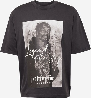Only & Sons Shirt 'CELEBRITY RAP' in Black: front