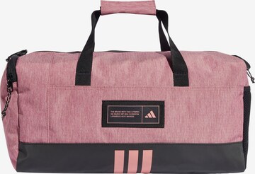 ADIDAS PERFORMANCE Sports Bag '4ATHLTS' in Red: front
