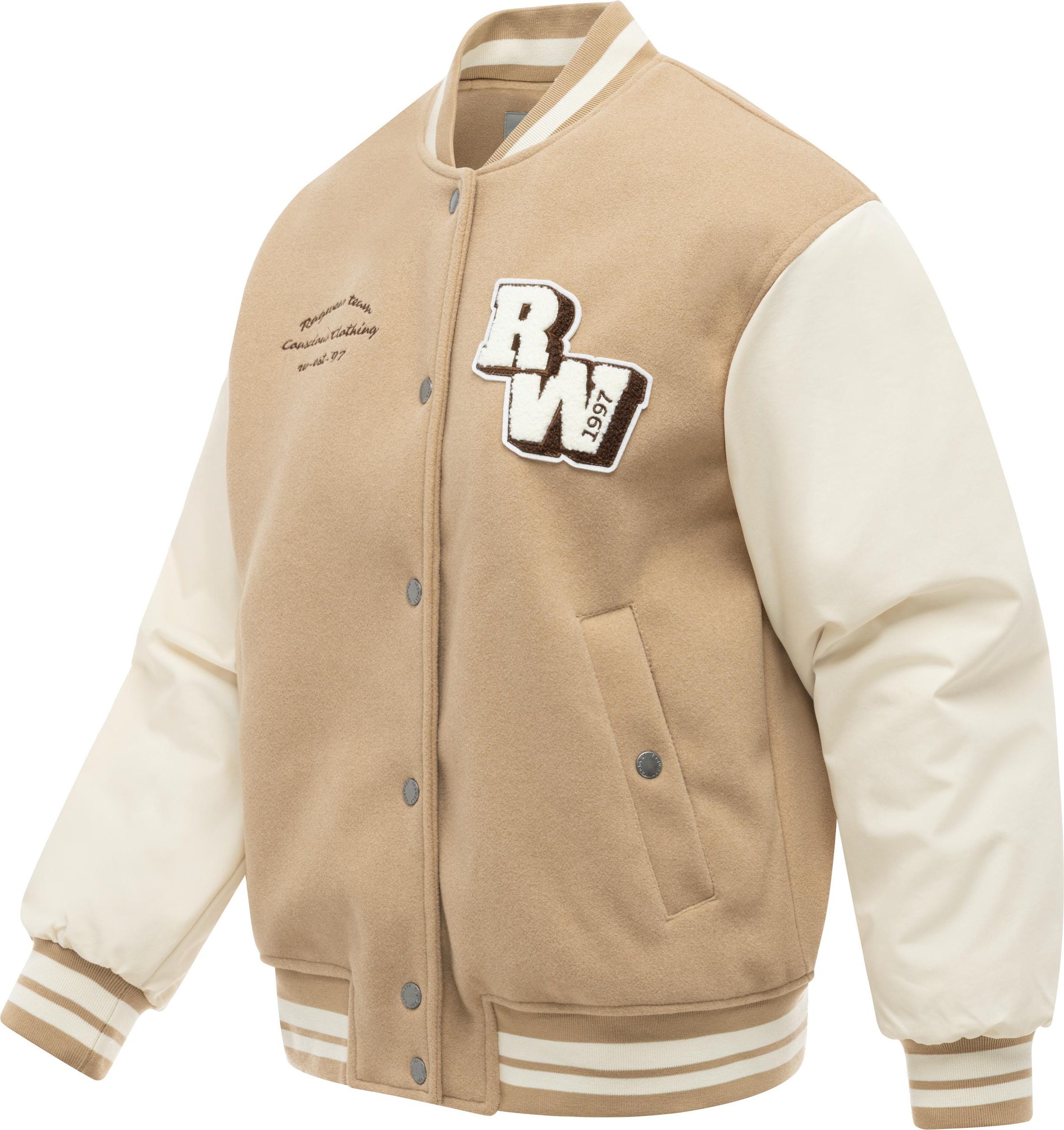 Ragwear Between-season jacket 'Clubie Y' in Beige