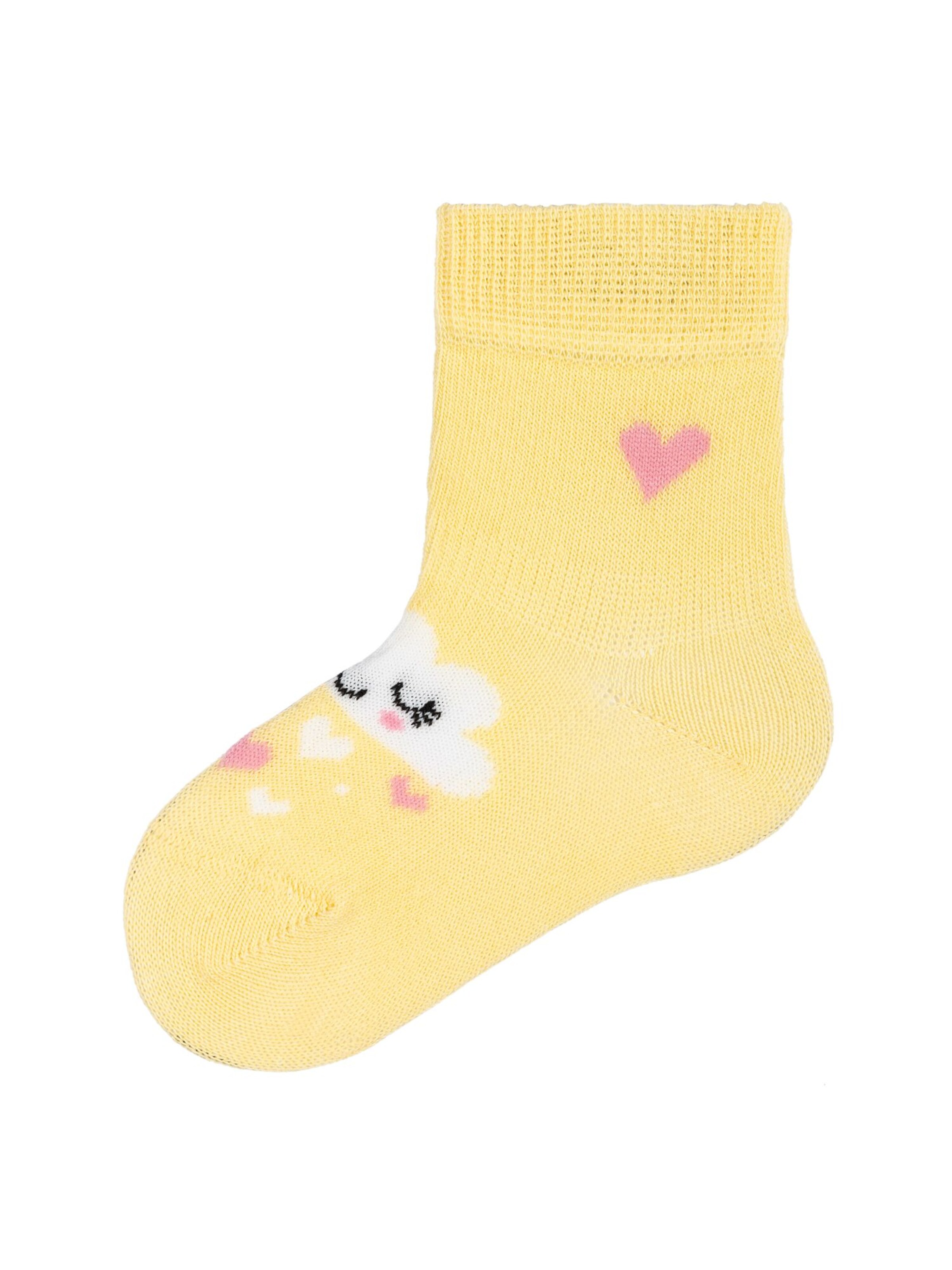 camano Socks in Yellow