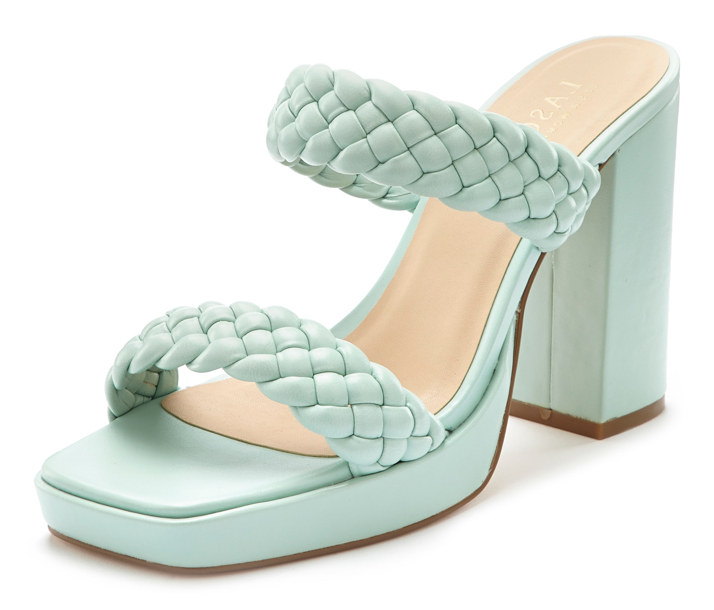 LASCANA Mules in Green: front