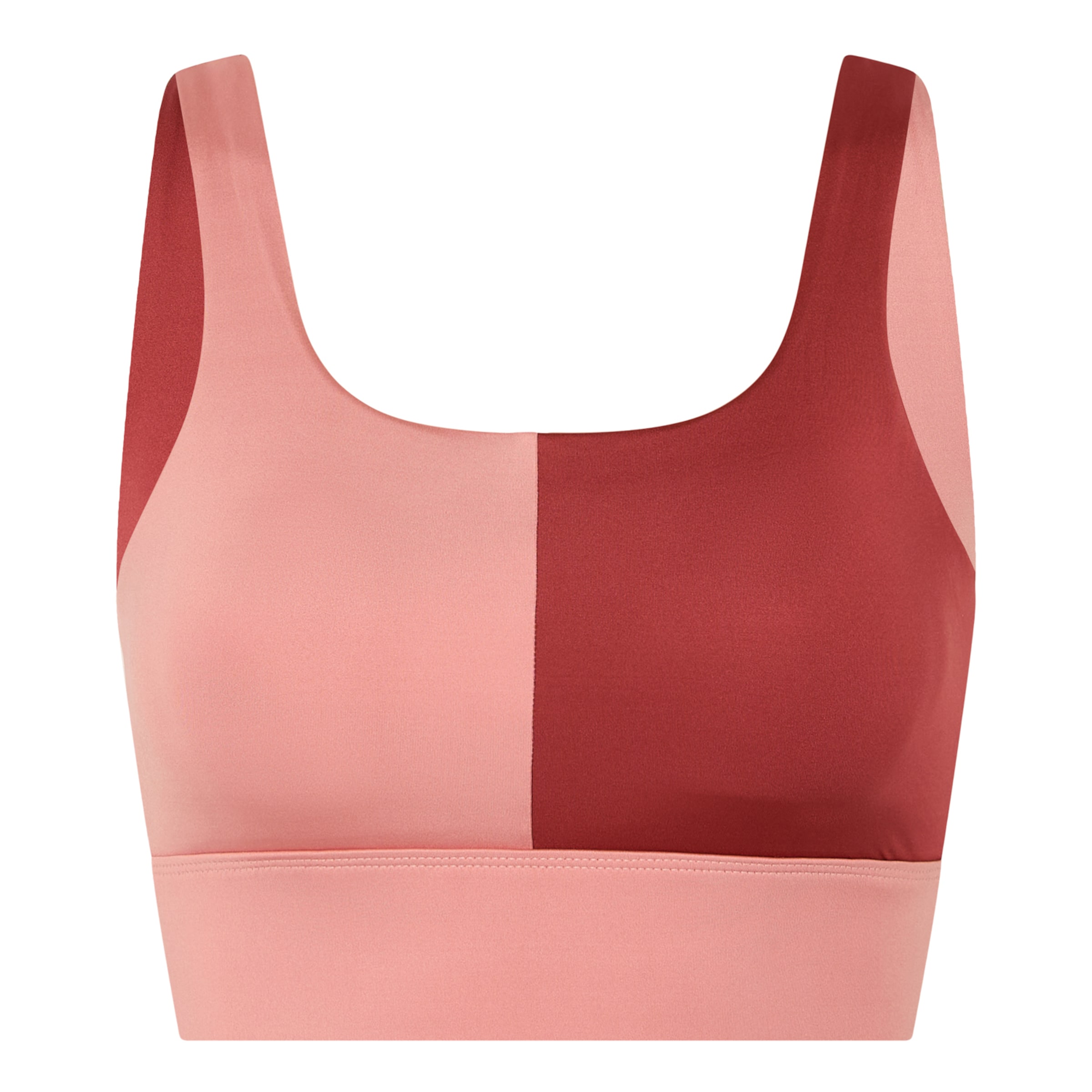 Born Living Yoga Bralette Sports bra 'Kate' in Orange: front