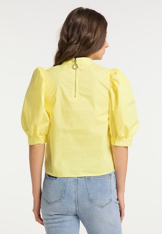 Camicia da donna di MYMO in giallo