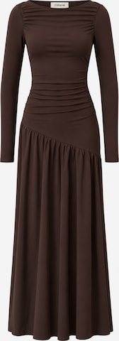 millane - Vestido en marrón: frente