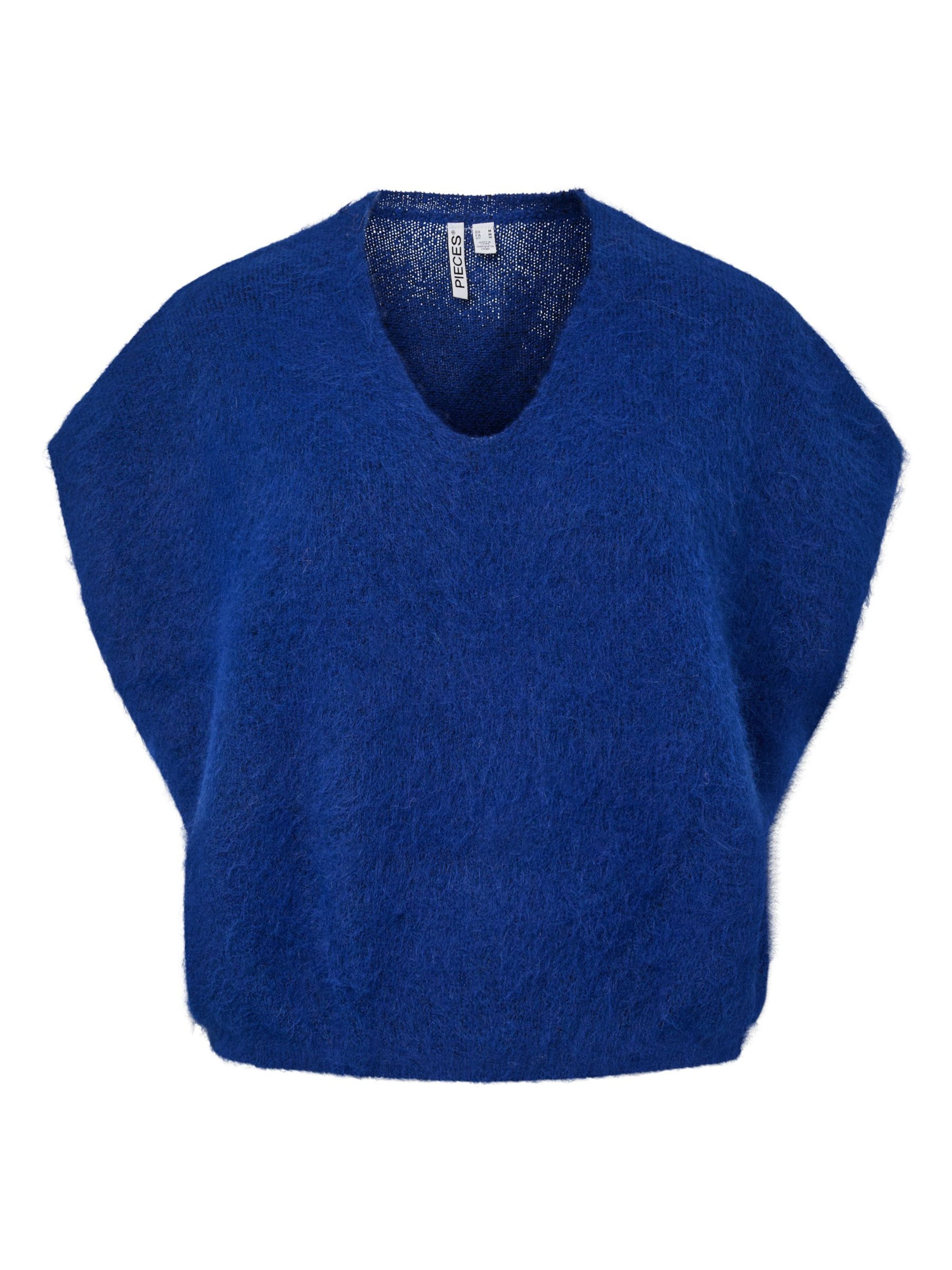 PIECES Pullover 'PCALLIE' i M i blå, Produktvisning