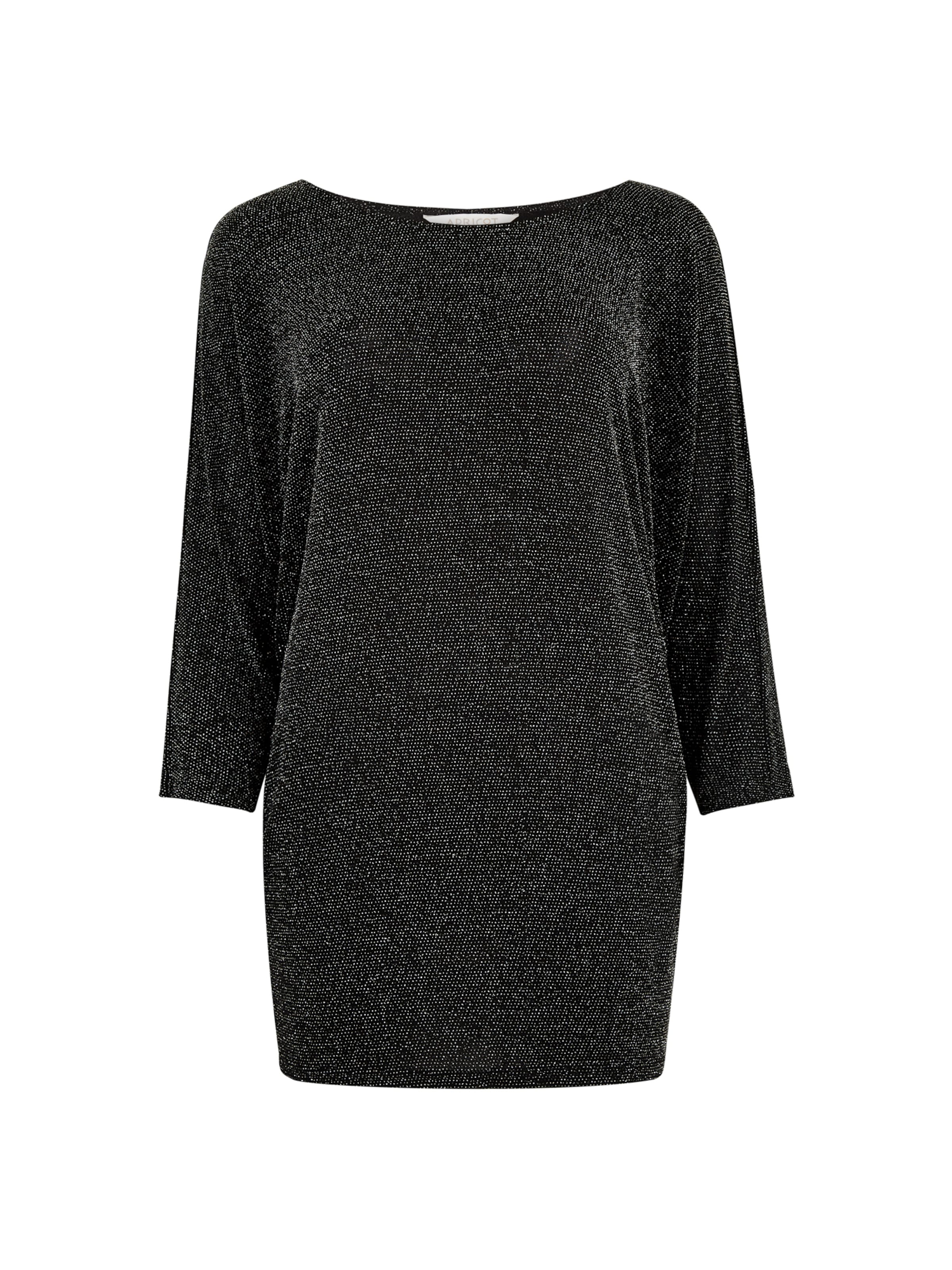 Apricot Shirt in Schwarz: Vorderseite