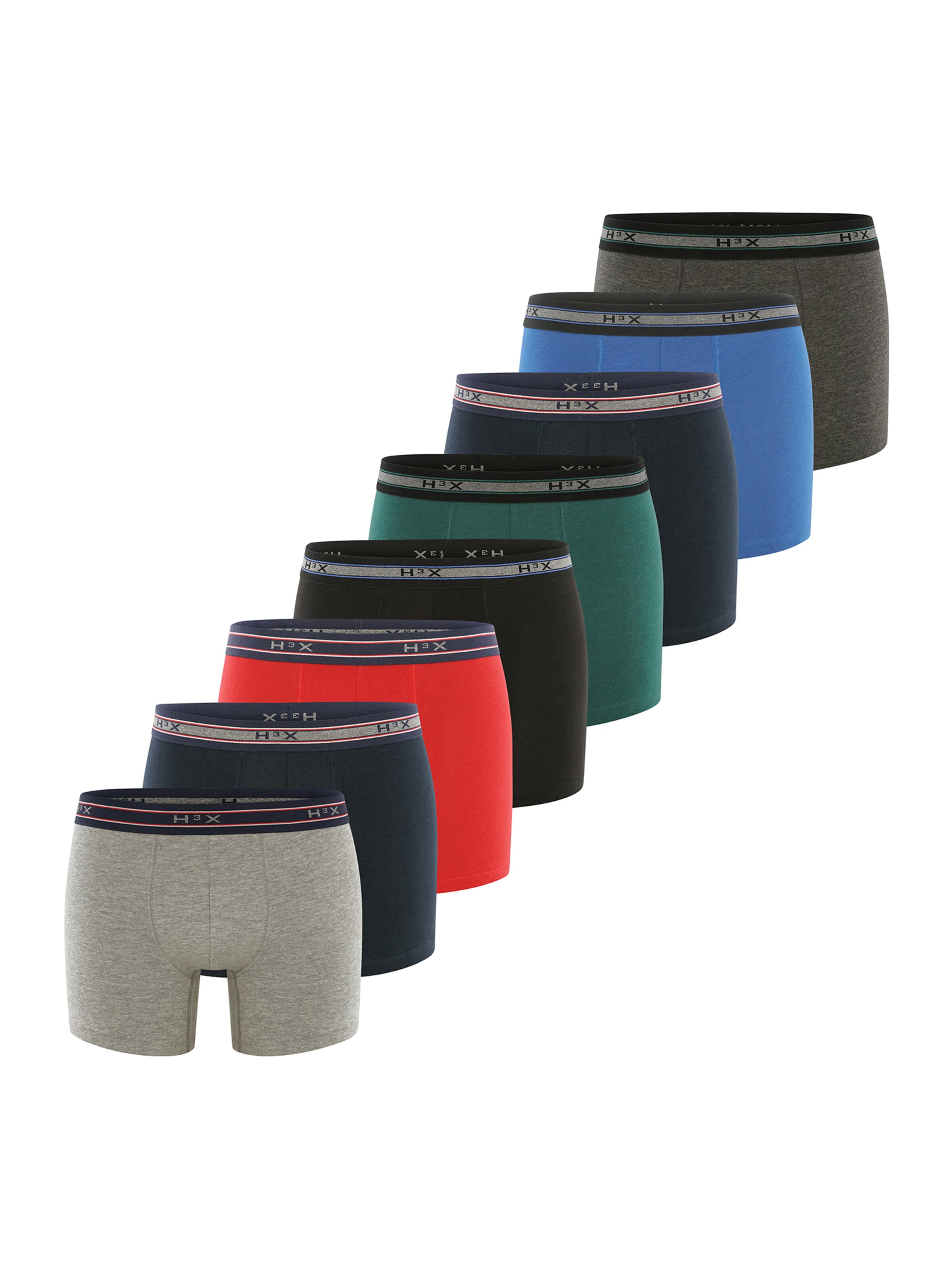 H3X Boxer shorts 'Retropants' in Mixed colours: front