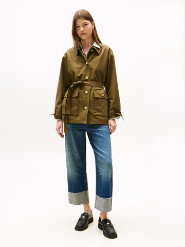 TOMMY HILFIGER Демисезонная куртка в Зеленый