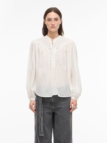 ROUGE EDIT Bluse in Weiß: Vorderseite