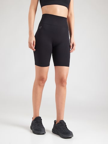 Rukka - Skinny Pantalón de montaña 'MAKALA' en negro: frente