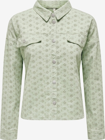 ONLYPrijelazna jakna 'UMA TERESE' - zelena boja: prednji dio