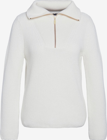 Barbour International - Pullover 'Prost' em branco: frente