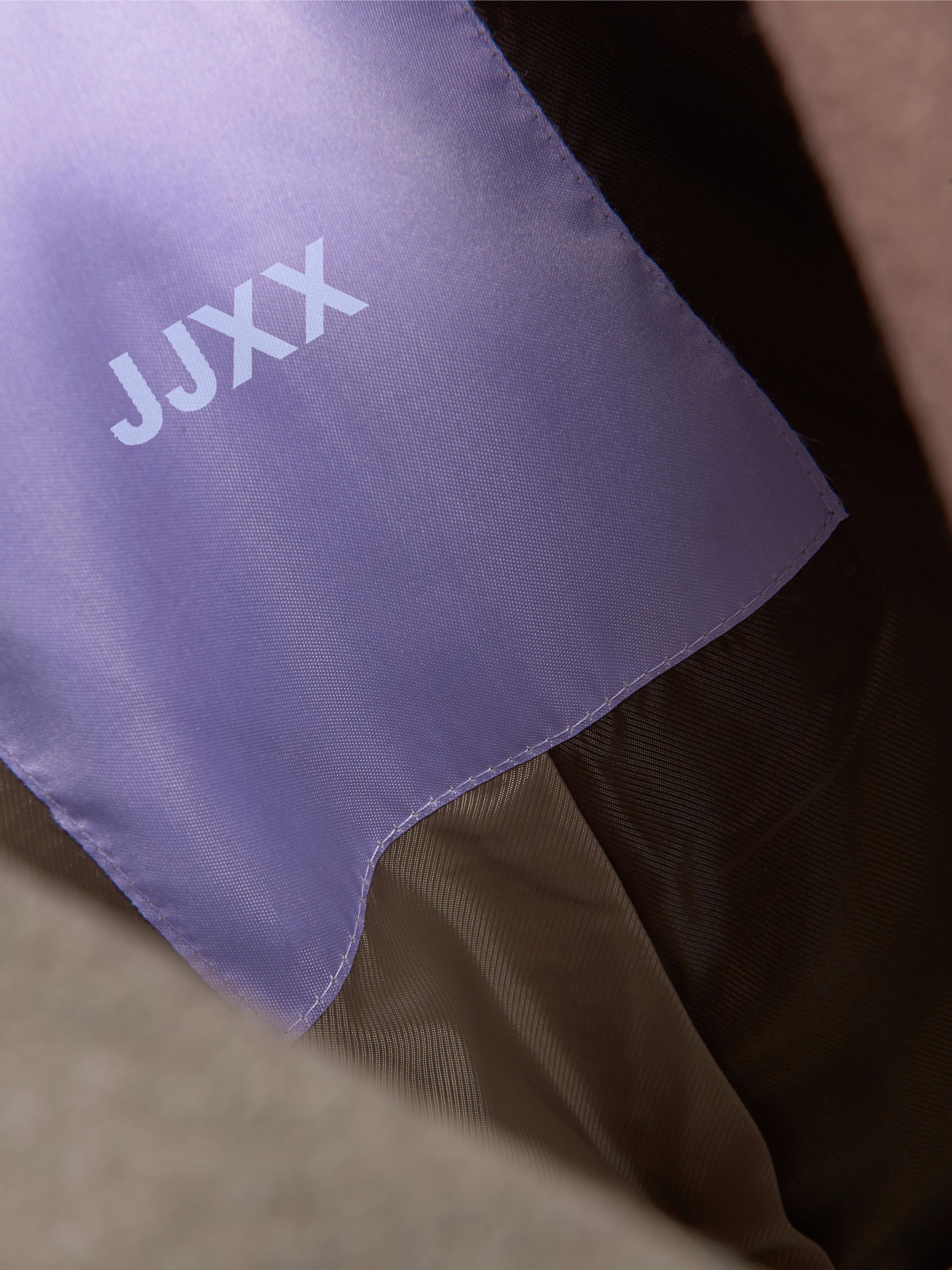 JJXX Mantel Maden in Dunkelbraun, Hellbraun 