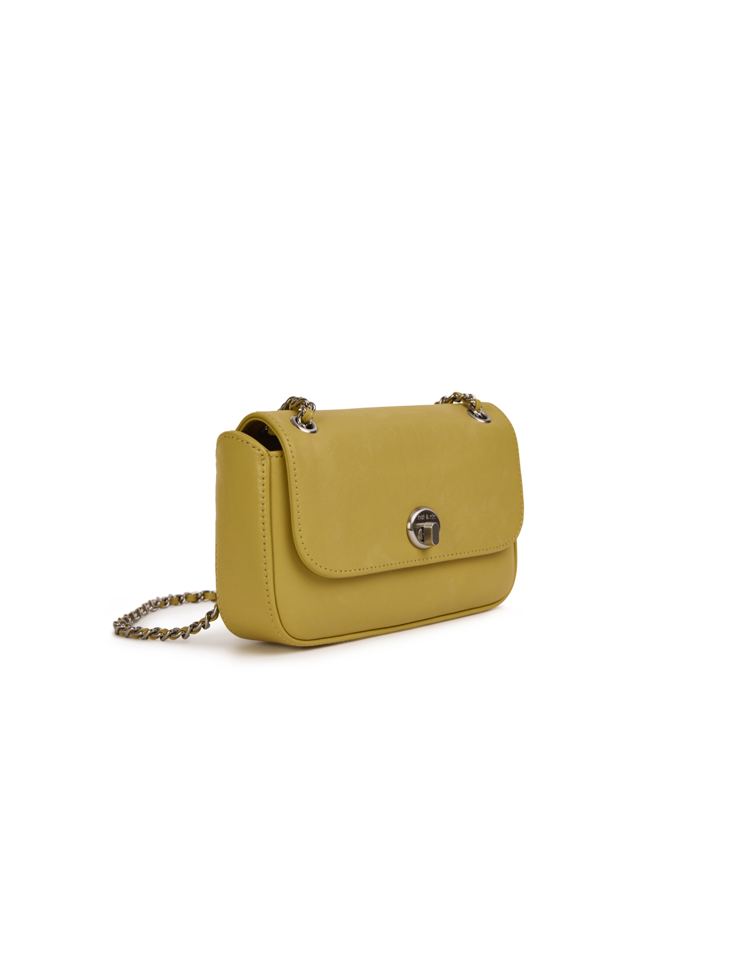 Nat&Nin - Bolso de hombro ' MINI GRACE ' en amarillo