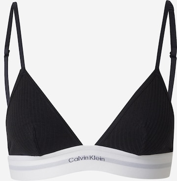 juoda Calvin Klein Underwear Liemenėlė: priekis