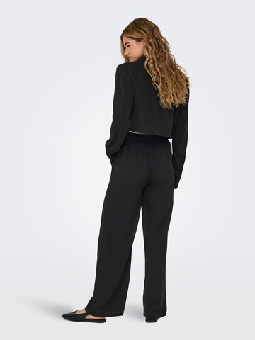 ONLY Wide leg Trousers 'ONLNova' in Black