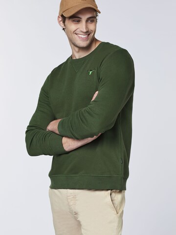 CHIEMSEE Sweatshirt in Green