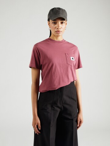Carhartt WIP Футболка 'Nelson' в Ярко-розовый