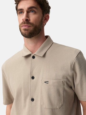 CAMEL ACTIVE Regular fit Button Up Shirt in Beige