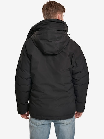 Urban Classics Winter Jacket in Black