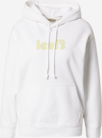 LEVI'S ® - Sweatshirt 'Graphic Standard Hoodie' em branco: frente