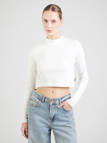 Tricou de la VANS pe alb: față