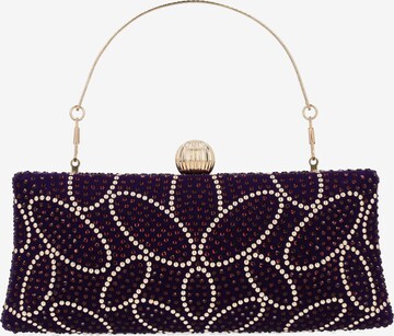 FELIPA Clutch in Purple: front