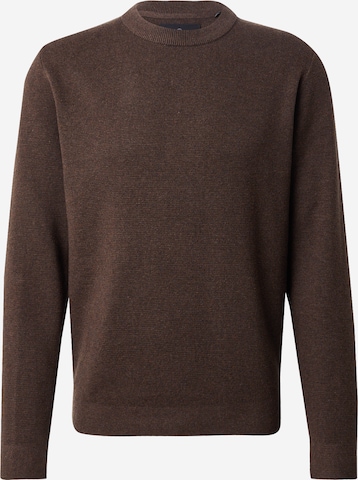 Pull-over 'JPRBLAMILANO' JACK & JONES en marron : devant