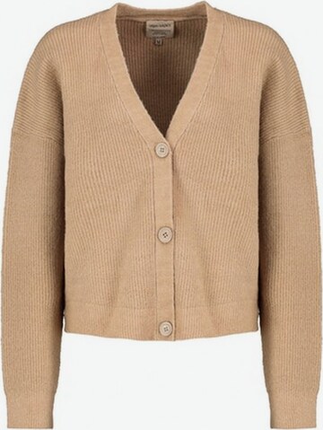 Authentic Style Knit Cardigan in Brown: front