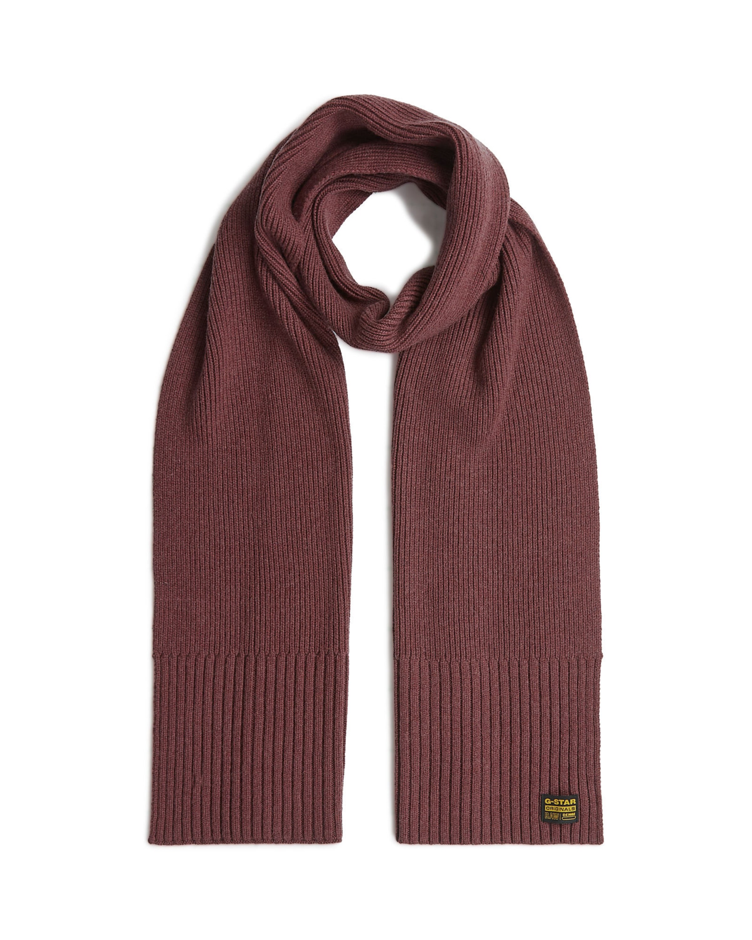 G-STAR Sjaal 'Geffo' in de kleur Bourgogne, Productweergave
