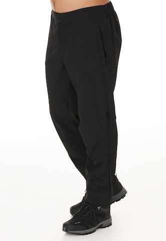 Whistler Regular Outdoor Pants 'Saldon' in Black: front